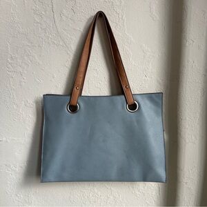 Faux Leather Purse by Carlos Santana